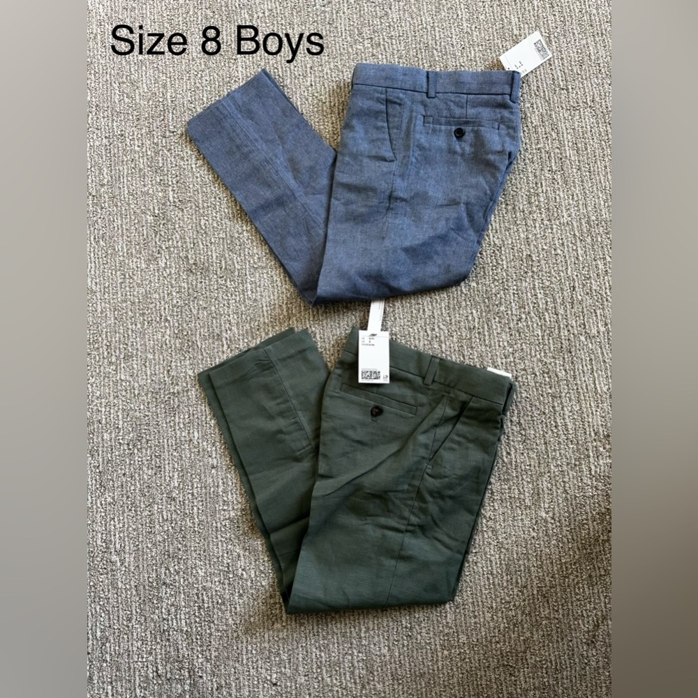 H&M Kids Formal Pants in Blue and Green